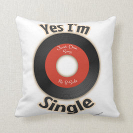 Cojín Decorativo Eslogan de Personalizado de música retro de un sol