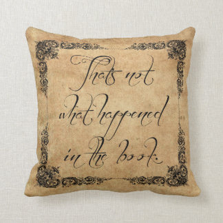 Cojín Decorativo Eso no es qué sucedió