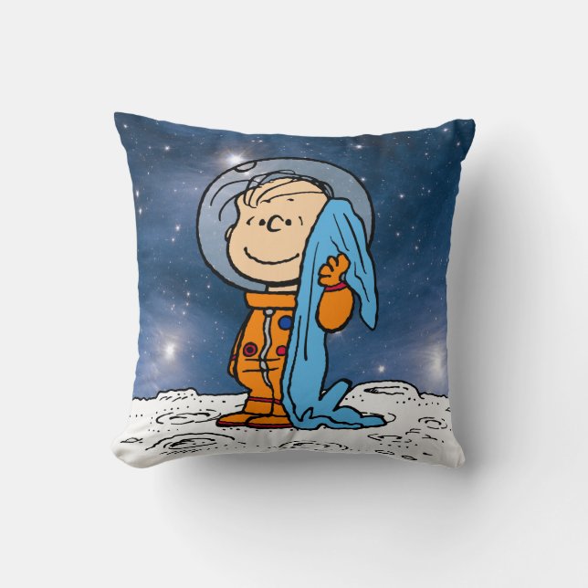 Cojín Decorativo ESPACIO | Astronauta de Linus (Anverso)