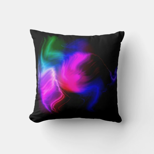 Cojín Decorativo Espacio colorido 2 (Anverso)