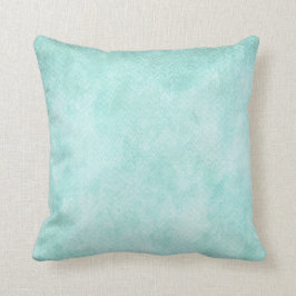 Cojín Decorativo Espacio en blanco verde azul claro del fondo del