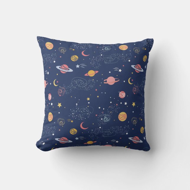 Cojín Decorativo Espacio ultraterrestre (Anverso)