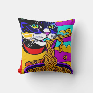 Cojín Decorativo Espagueti de gato