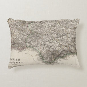Cojín Decorativo España y Portugal, cuatro hojas