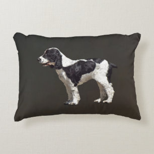 Cojín Decorativo Español blanco y negro