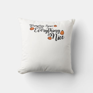 Cojín Decorativo Especias De Calabaza Y Todo Muy Bueno - Frase Negr