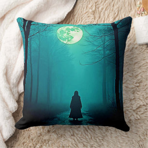 Cojín Decorativo Espectacular diseño nocturno de luna llena