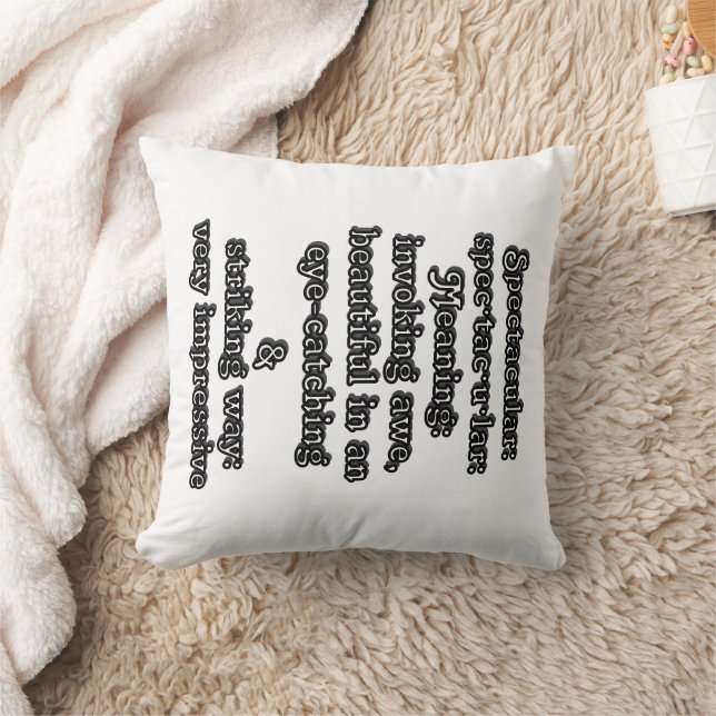 Cojín Decorativo Espectacular: especificación de definición・tac・u・l (Manta)