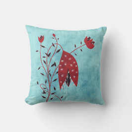 Cojín Decorativo Espectacular planta carnívora de arte