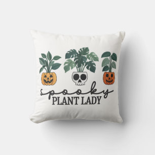 Cojín Decorativo Espectacular planta Lady Halloween Monstera Design