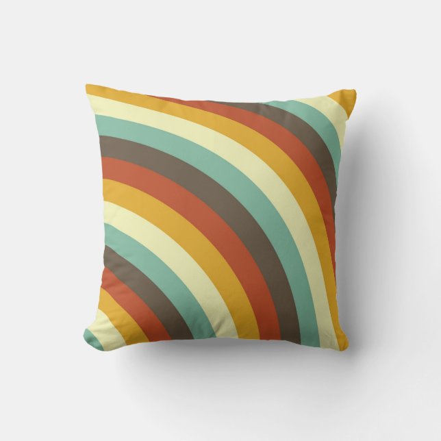 Cojín Decorativo Espectro de ráfaga de sol (Anverso)