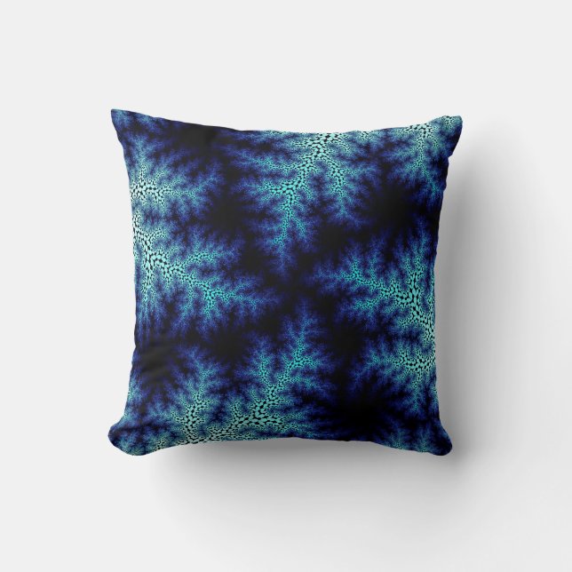 Cojín Decorativo Espectro de Stonewash azul (Anverso)