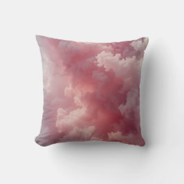 Cojín Decorativo Espejismo de Nube Rosada
