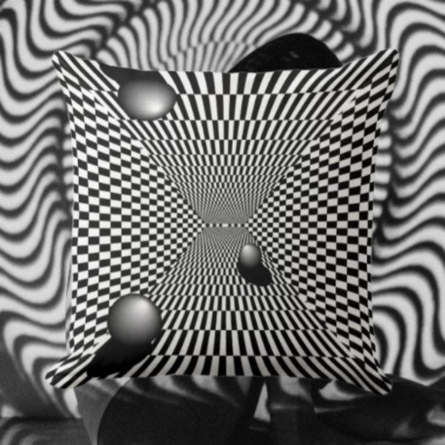 Cojín Decorativo Espejismo Monocromo (Subido por el creador)