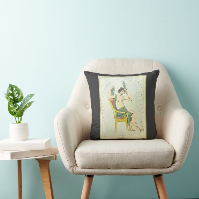 Cojín Decorativo Espejo de Urania, Mapa Celeste de Astronomía Antig (Silla)