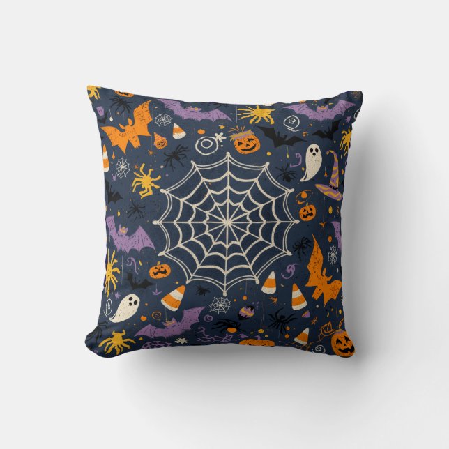 Cojín Decorativo "Espeluznante Cushion decorativo de Halloween" (Anverso)