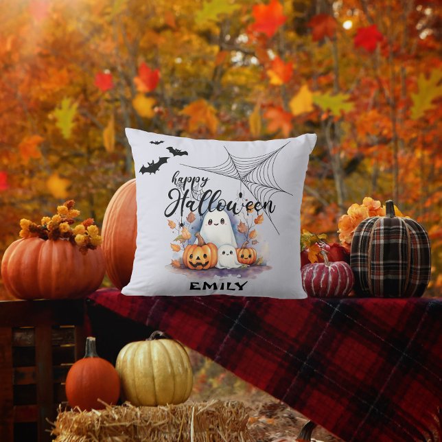 Cojín decorativo espeluznante de Halloween (Subido por el creador)