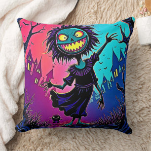 Cojín Decorativo Espeluznante diseño de Halloween Noche