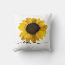 Esperanza de pintura de girasol amarillo