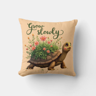 Cojín Decorativo Espinosa Tortuga Floral Pillow