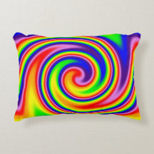 Espirales de arcoíris coloridos brillantes