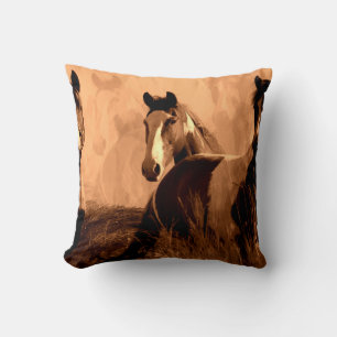 Cojín Decorativo Espíritu de caballo - Caballos salvajes