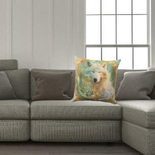Cojín Decorativo Espíritu de lobo blanco