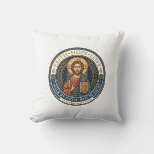 Cojín Decorativo Espiritualidad contemplativa monástica de Jesús Gr