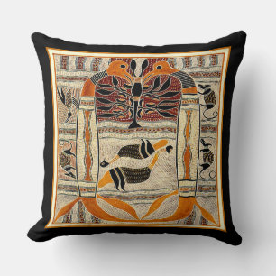 Cojín Decorativo Espíritus animales tribales maoríes