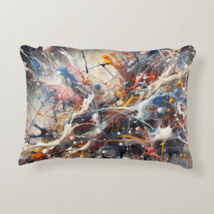 Cojín Decorativo Esplash de color emocional - Pa expresionista abst