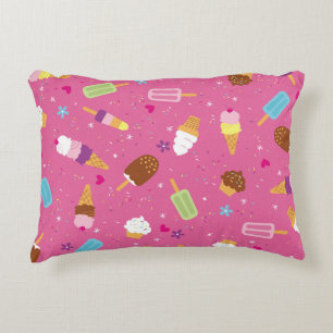 Cojín Decorativo Espolvorines, pastelitos, helados y escoria de pal