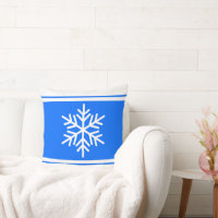 Esporádico Nordic Snowflake Rayas Blancas Brillant