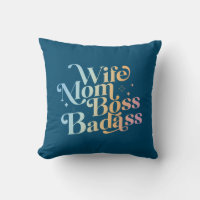 Esposa mamá Jefe Badass Funny Día de la Madre Sarc