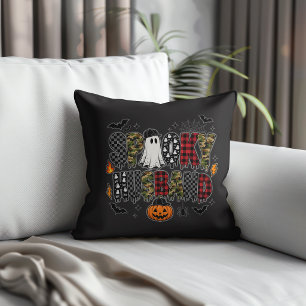 Cojín Decorativo Esposo espeluznante Halloween   Cuadros Camuflaje 