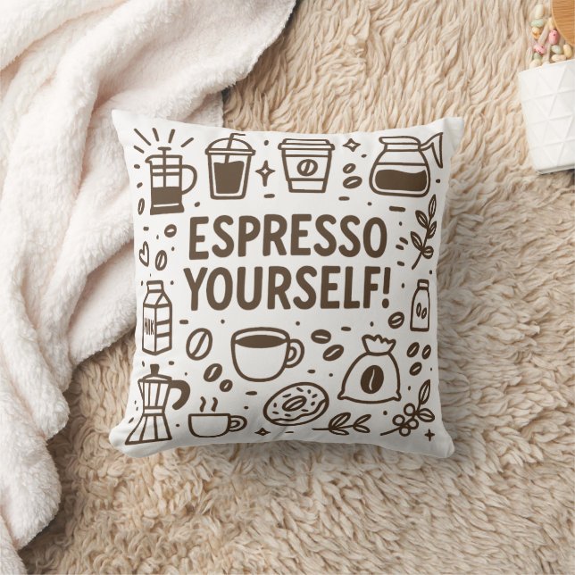 Cojín Decorativo ¡Espresso! (Manta)