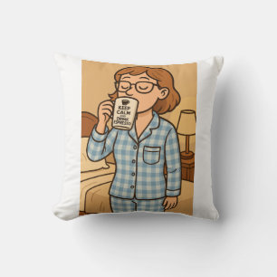 Cojín Decorativo espresso somnoliento
