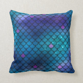 Cojín Decorativo Espumosa Purpurina Mermaid