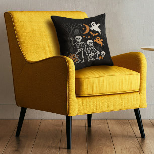 Cojín Decorativo Esqueleto anti Trump Halloween FDT Trump Halloween