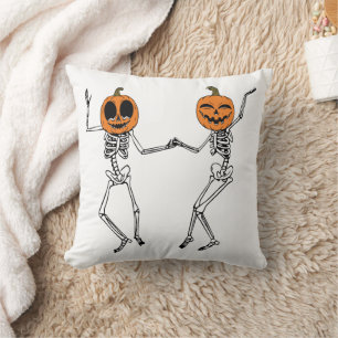 Cojín Decorativo Esqueleto Bailando Halloween