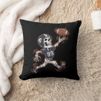 Esqueleto de fútbol americano de Halloween Fútbol