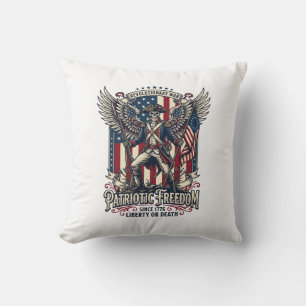 Cojín Decorativo Esqueleto de la Guerra Revolucionaria Patriótica P