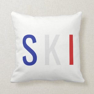 Cojín Decorativo Esquí