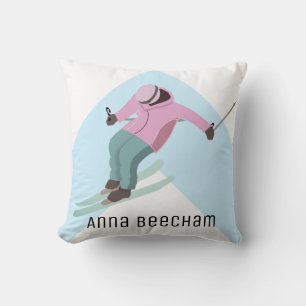 Cojín Decorativo Esquí