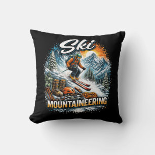 Cojín Decorativo Esquí de Montaña