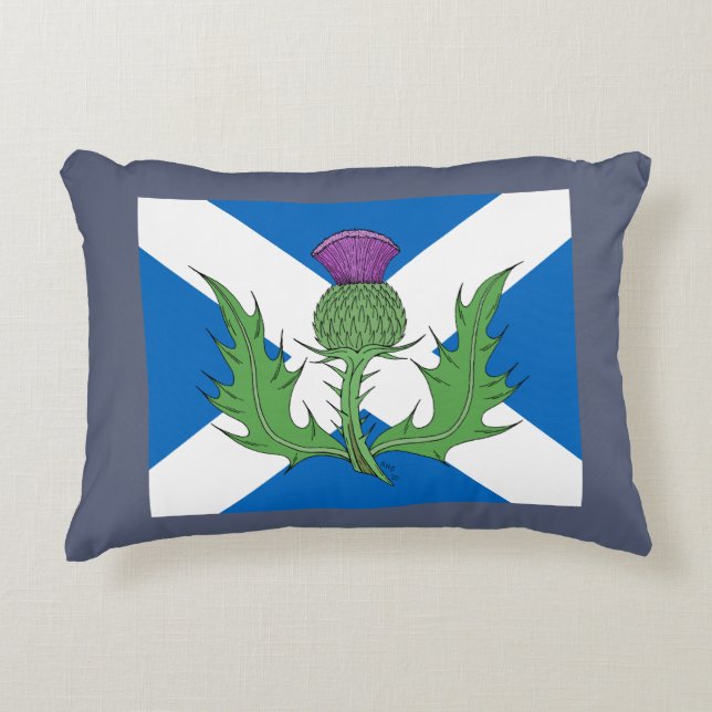 Cojín Decorativo Esquisto y Saltire (Anverso)