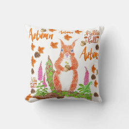 Cojín Decorativo Esquriel floral otoñal