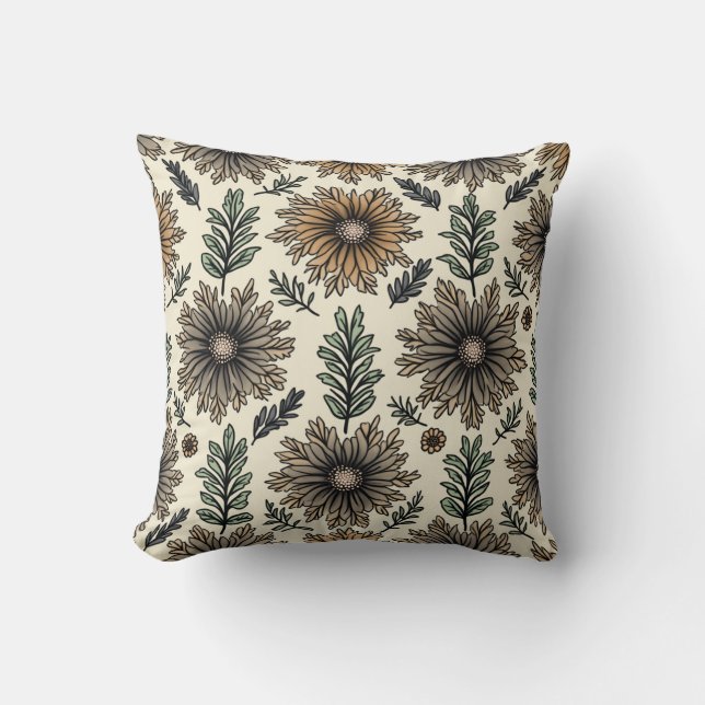 Cojín Decorativo Está bien estar solo en el mundo (Anverso)