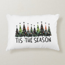 Cojín Decorativo 'Esta es la nieve de los árboles navideños de temp