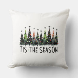 Cojín Decorativo 'Esta es la nieve de los árboles navideños de temp