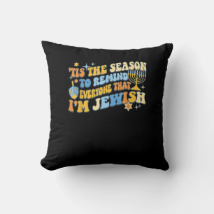Cojín Decorativo Esta Es La Temporada Para Todos Que Soy Judío Hanu
